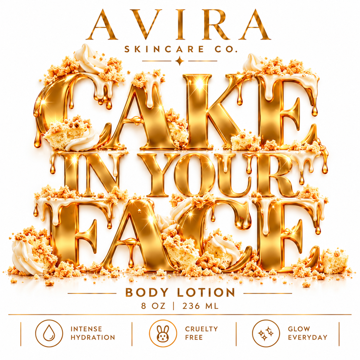 Cake In Your Face 8 oz. Body Lotion