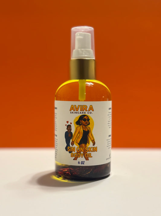 Sin on Skin Body Oil- 4oz